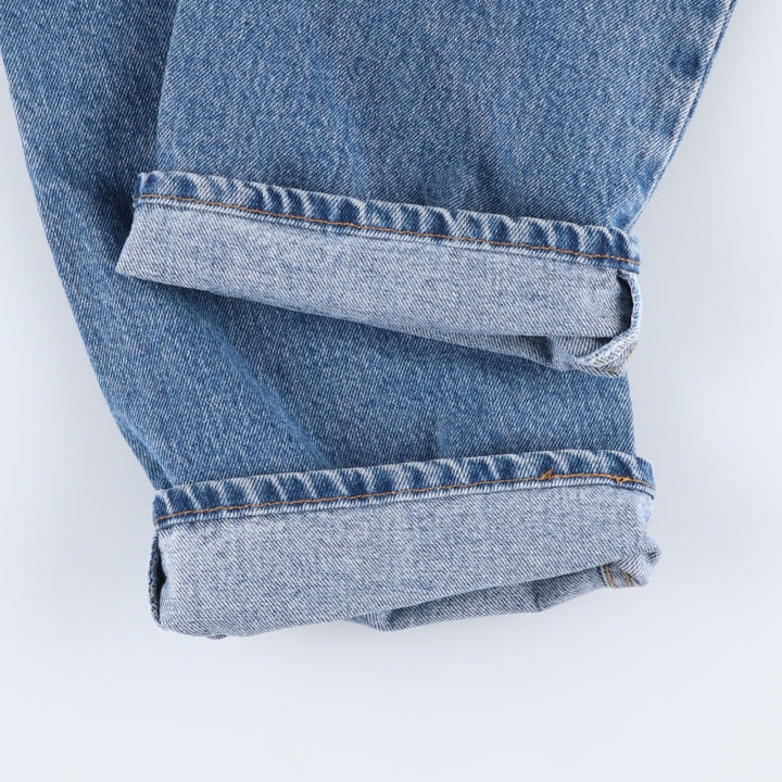 1990'S Levi's 505-4891 Tapered Denim Pants, Made in USA, Men's W35 (approx.), Vintage cotton blue type Vintage Second Hand