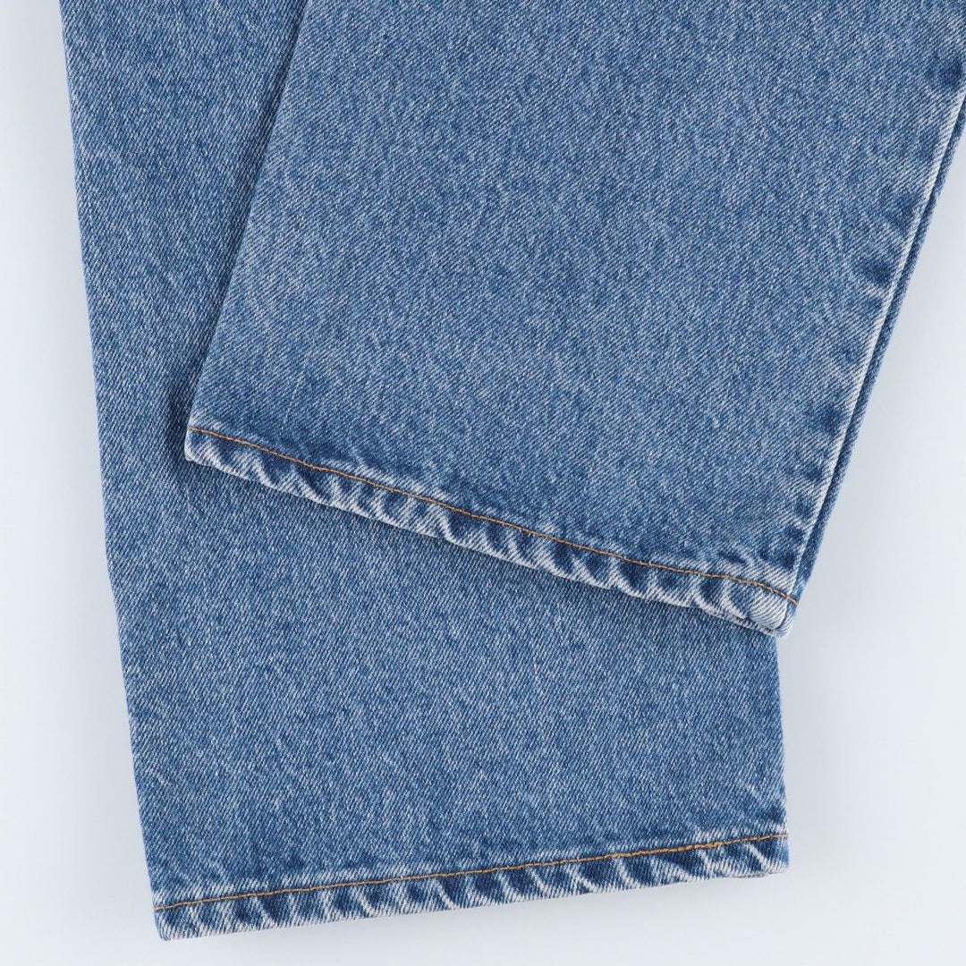 1990'S Levi's 505-4891 Tapered Denim Pants, Made in USA, Men's W35 (approx.), Vintage cotton blue type Vintage Second Hand