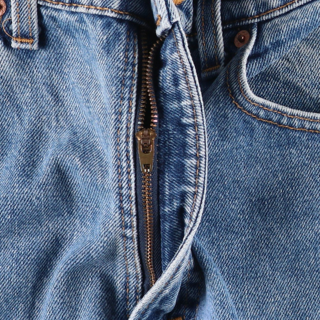90'S Levi's 505-4891 Tapered Denim Pants, Made in USA, Men's, Size W33, Vintage cotton blue type Vintage Second Hand