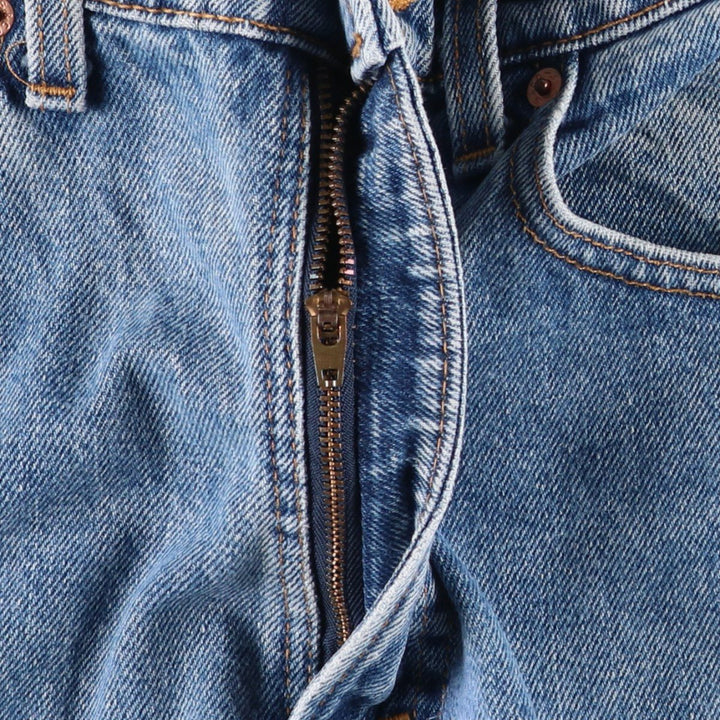 90'S Levi's 505-4891 Tapered Denim Pants, Made in USA, Men's, Size W33, Vintage cotton blue type Vintage Second Hand
