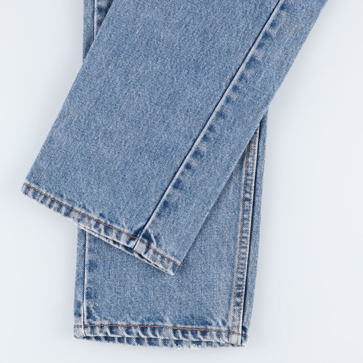 90'S Levi's 505-4891 Tapered Denim Pants, Made in USA, Men's, Size W33, Vintage cotton blue type Vintage Second Hand