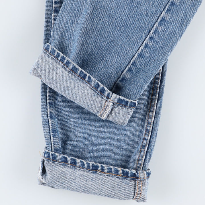 90'S Levi's 505-4891 Tapered Denim Pants, Made in USA, Men's, Size W33, Vintage cotton blue type Vintage Second Hand