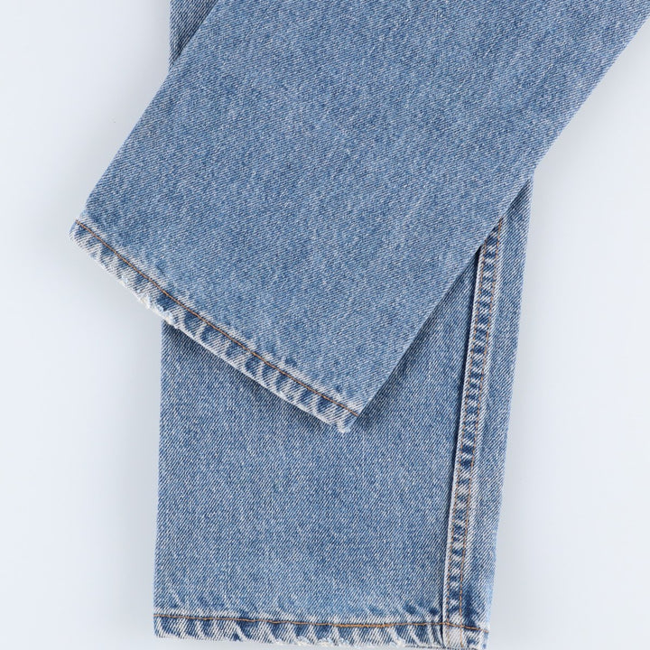 90'S Levi's 505-4891 Tapered Denim Pants, Made in USA, Men's, Size W33, Vintage cotton blue type Vintage Second Hand