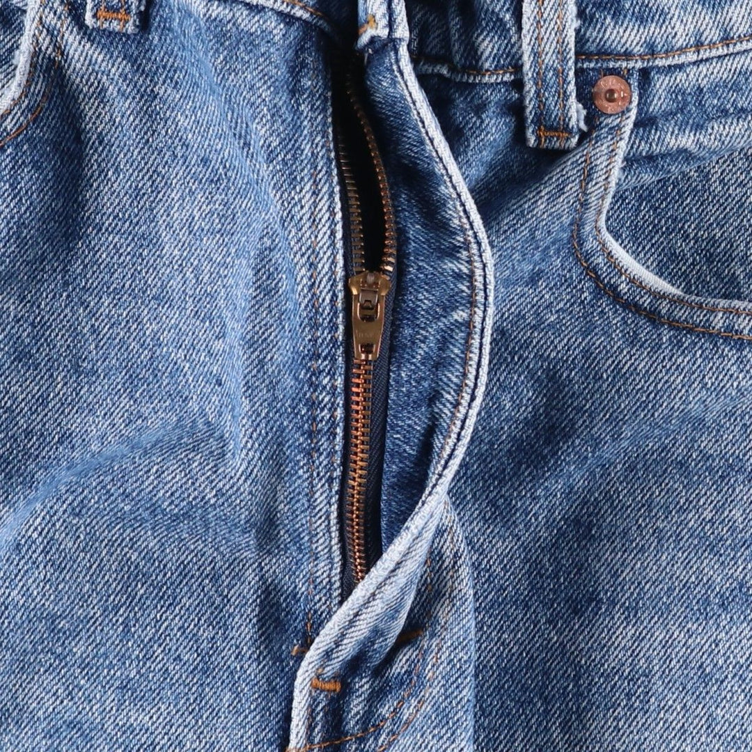Levi's 505 Tapered Denim Pants, Made in USA, Men's Size W34 (approx.), Vintage cotton blue type Vintage Second Hand