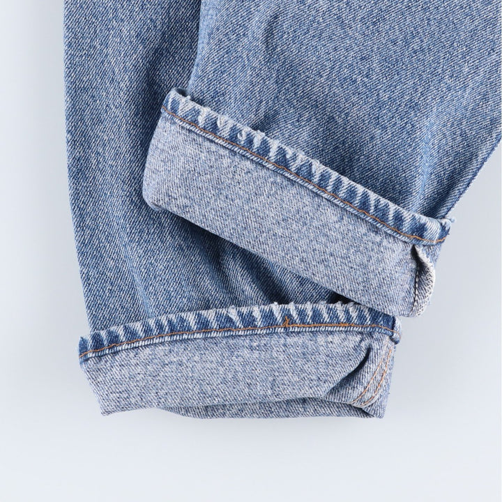 Levi's 505 Tapered Denim Pants, Made in USA, Men's Size W34 (approx.), Vintage cotton blue type Vintage Second Hand