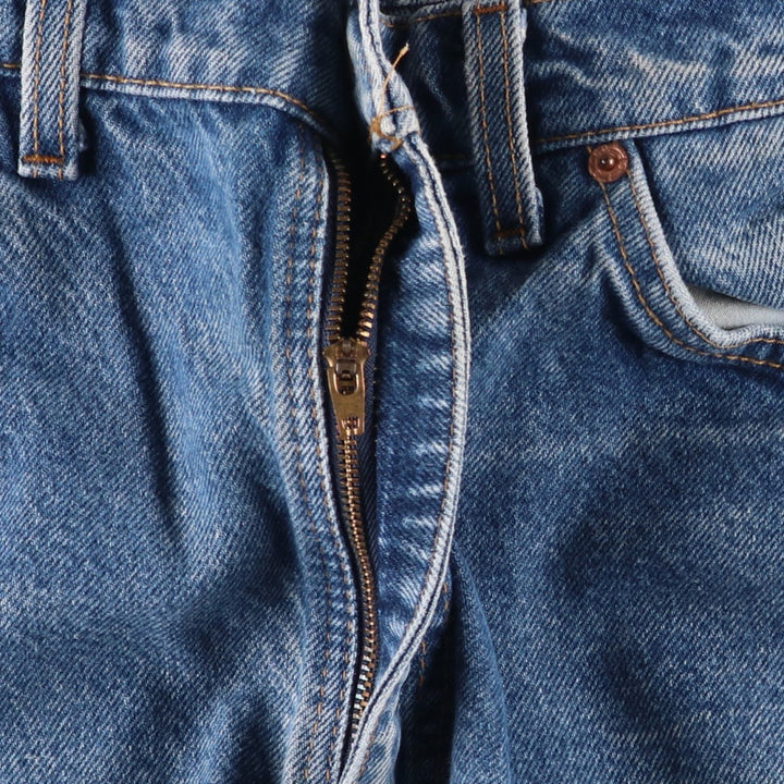 Levi's 505 Regular Fit Straight Leg Orange Tab Tapered Denim Pants, Men's W35 (approx.) unclear blue type Vintage Second Hand
