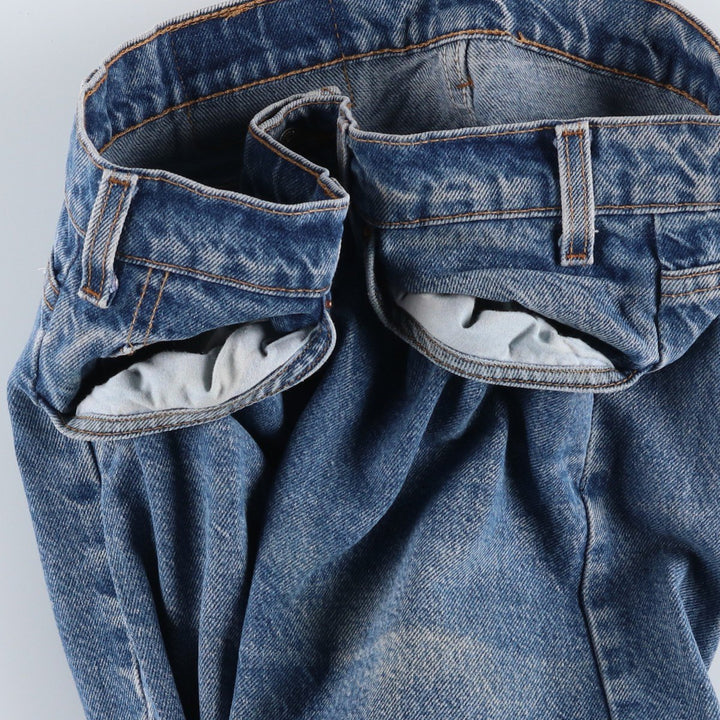 Levi's 505 Regular Fit Straight Leg Orange Tab Tapered Denim Pants, Men's W35 (approx.) unclear blue type Vintage Second Hand