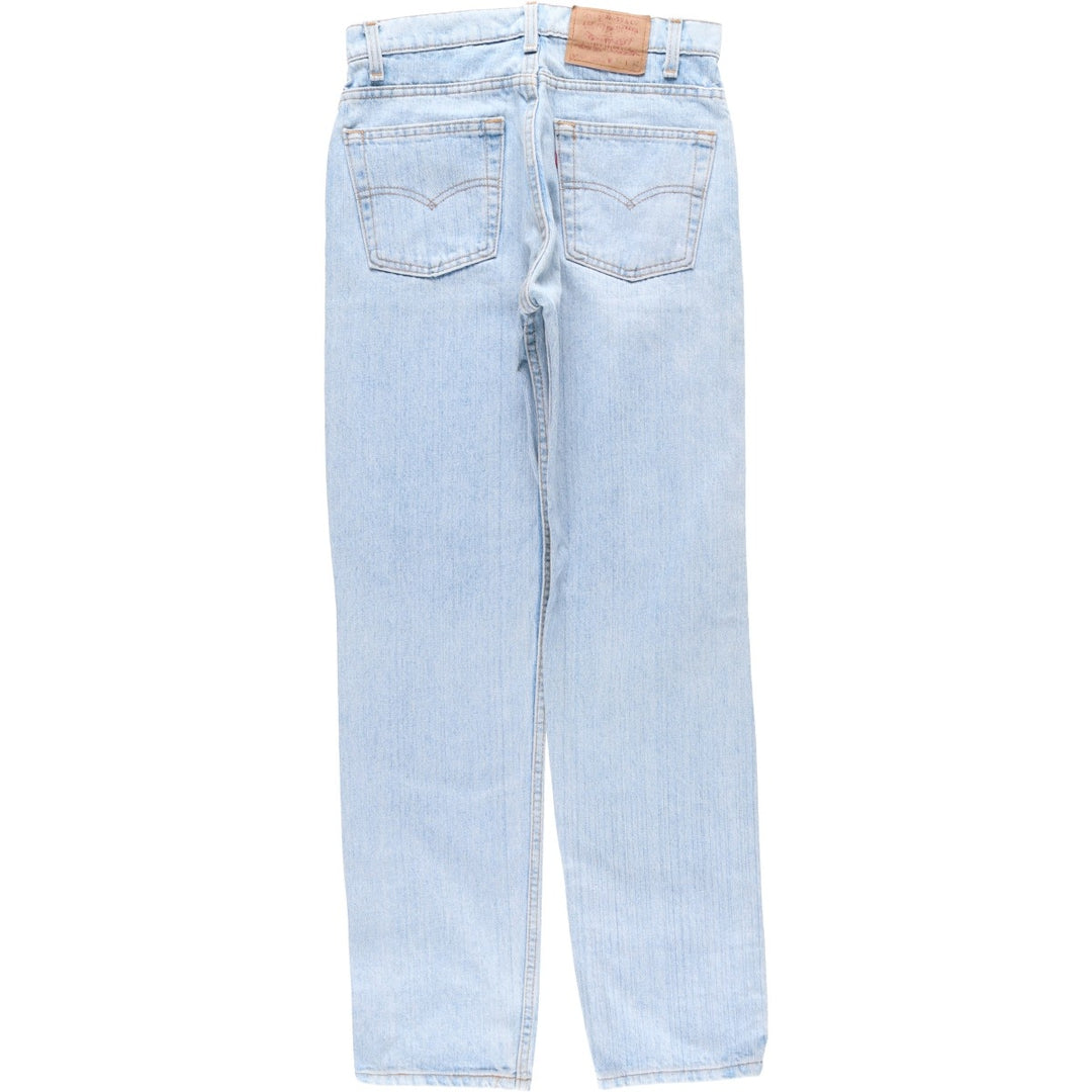 1990'S Levi's 505-4834 Tapered Denim Pants, Made in USA, Men's Size W30 (approx.), Vintage cotton blue type Vintage Second Hand