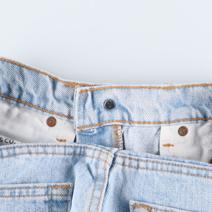 1990'S Levi's 505-4834 Tapered Denim Pants, Made in USA, Men's Size W30 (approx.), Vintage cotton blue type Vintage Second Hand