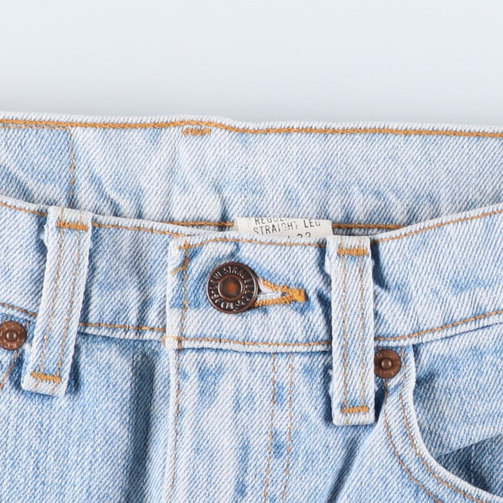 1990'S Levi's 505-4834 Tapered Denim Pants, Made in USA, Men's Size W30 (approx.), Vintage cotton blue type Vintage Second Hand