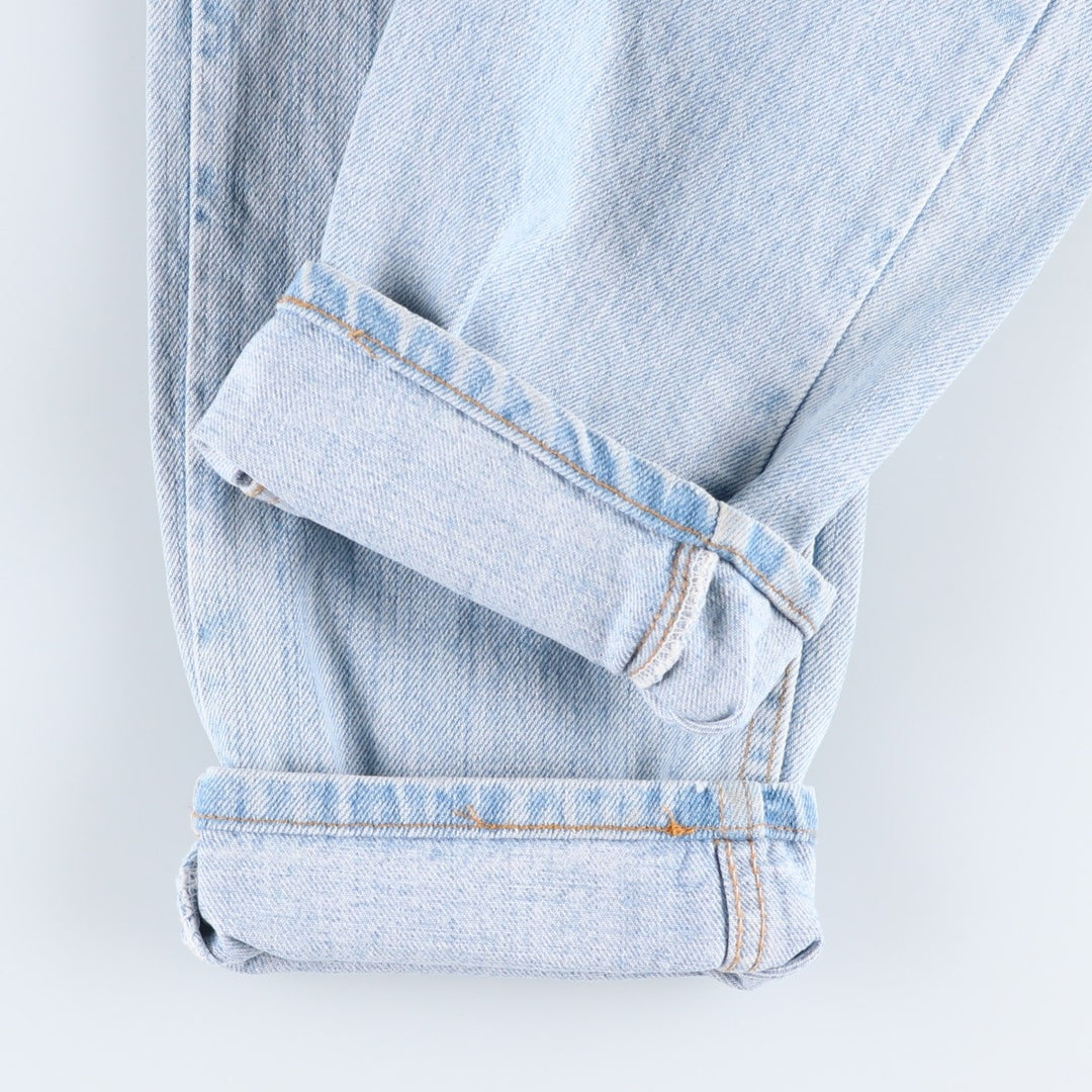 1990'S Levi's 505-4834 Tapered Denim Pants, Made in USA, Men's Size W30 (approx.), Vintage cotton blue type Vintage Second Hand