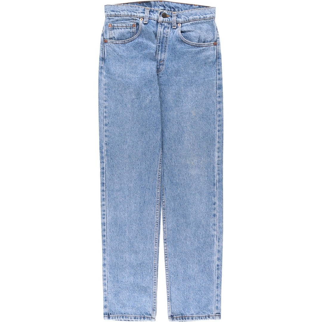 90'S Levi's 505 Tapered Denim Pants, Made in USA, Men's, Size W30, Vintage cotton blue type Vintage Second Hand