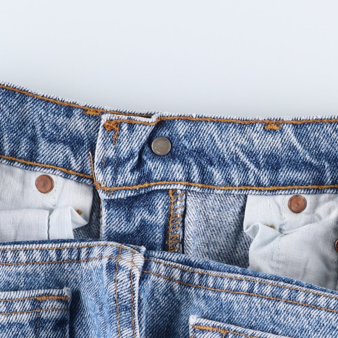 90'S Levi's 505 Tapered Denim Pants, Made in USA, Men's, Size W30, Vintage cotton blue type Vintage Second Hand