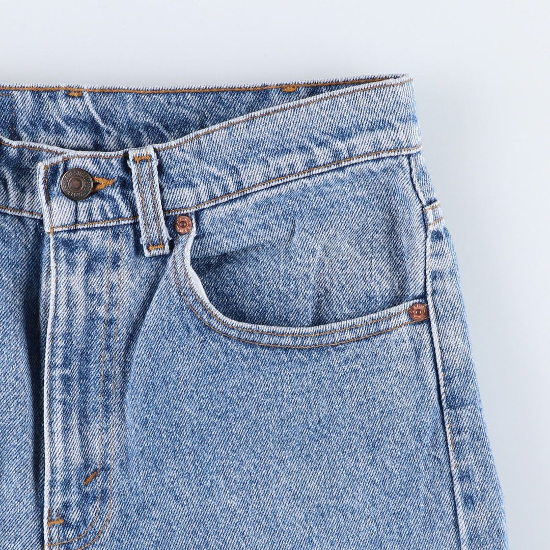 90'S Levi's 505 Tapered Denim Pants, Made in USA, Men's, Size W30, Vintage cotton blue type Vintage Second Hand