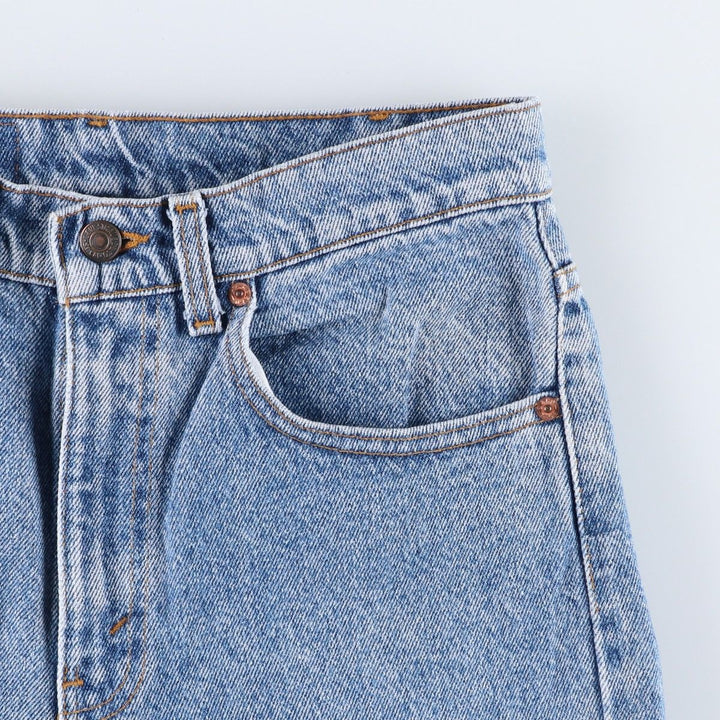 90'S Levi's 505 Tapered Denim Pants, Made in USA, Men's, Size W30, Vintage cotton blue type Vintage Second Hand