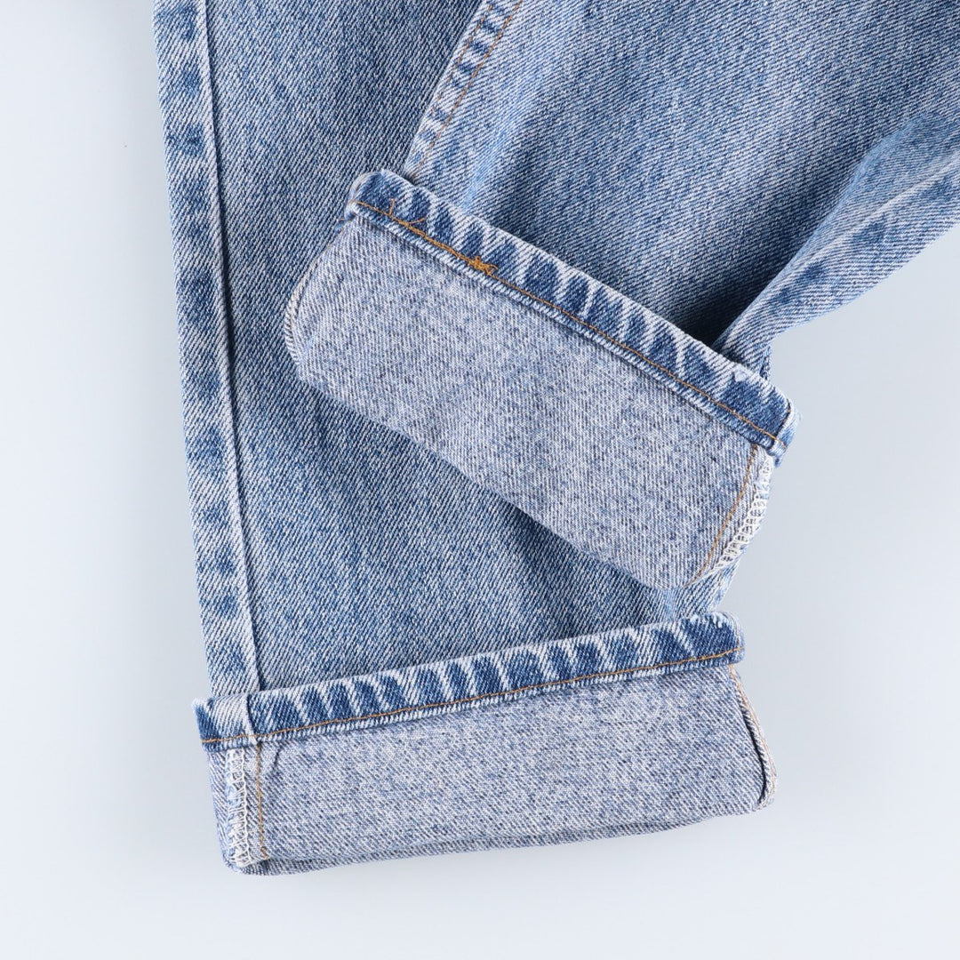 90'S Levi's 505 Tapered Denim Pants, Made in USA, Men's, Size W30, Vintage cotton blue type Vintage Second Hand