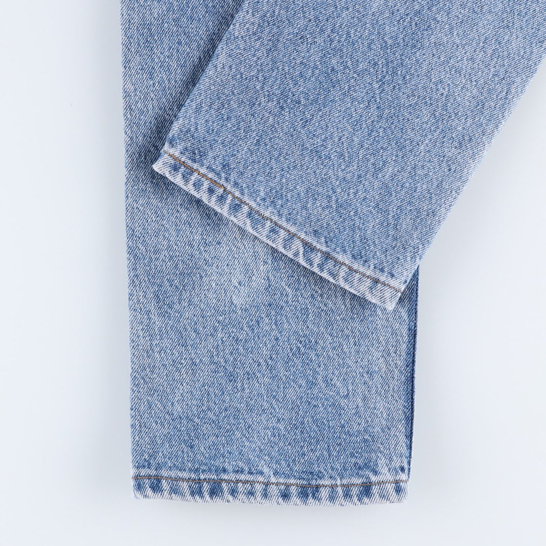 90'S Levi's 505 Tapered Denim Pants, Made in USA, Men's, Size W30, Vintage cotton blue type Vintage Second Hand