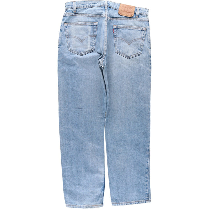 90'S Levi's 505-4891 Tapered Denim Pants, Made in USA, Men's, Size 36, Vintage cotton blue type Vintage Second Hand
