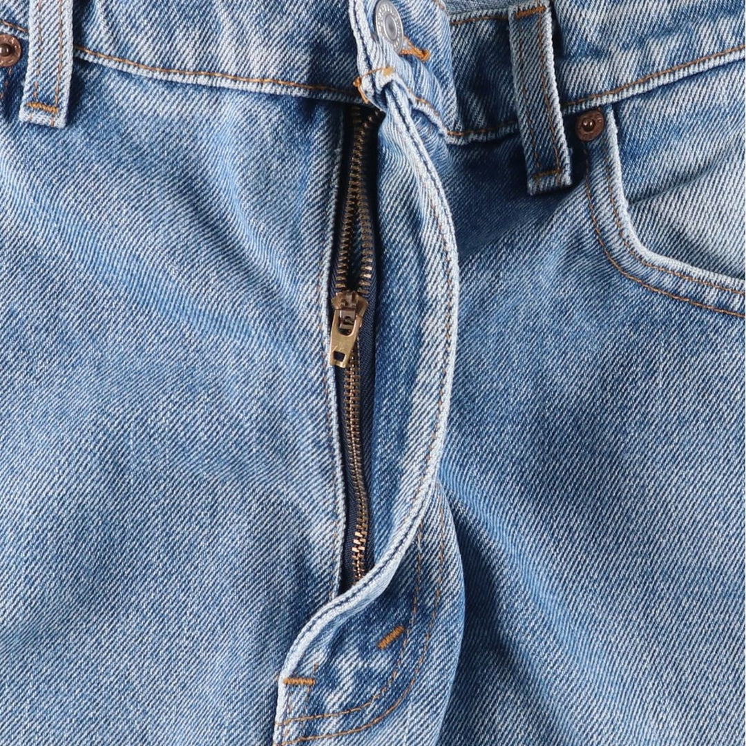 90'S Levi's 505-4891 Tapered Denim Pants, Made in USA, Men's, Size 36, Vintage cotton blue type Vintage Second Hand