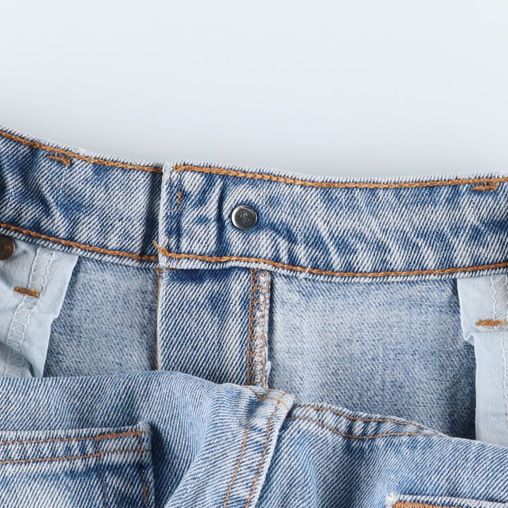 90'S Levi's 505-4891 Tapered Denim Pants, Made in USA, Men's, Size 36, Vintage cotton blue type Vintage Second Hand