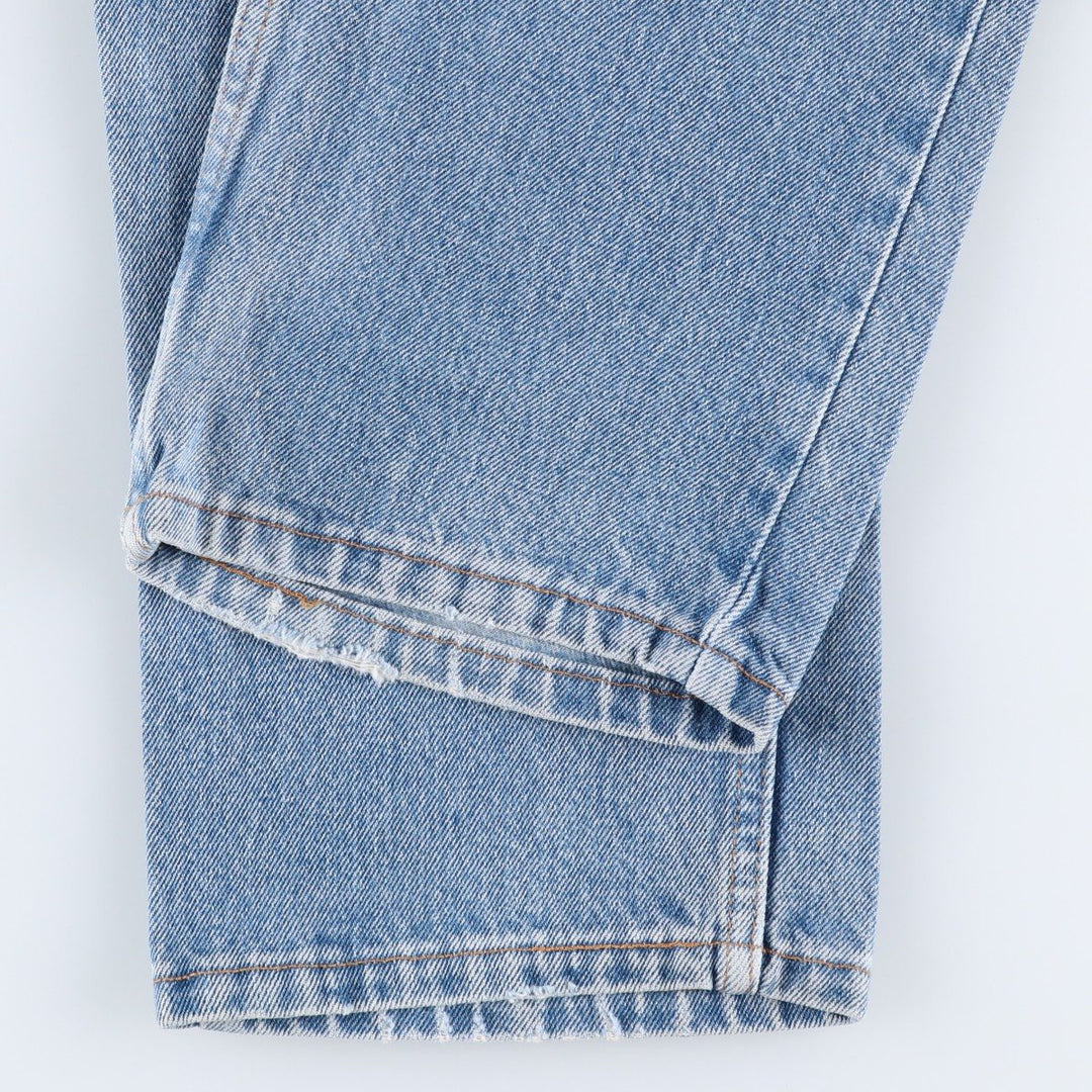 90'S Levi's 505-4891 Tapered Denim Pants, Made in USA, Men's, Size 36, Vintage cotton blue type Vintage Second Hand