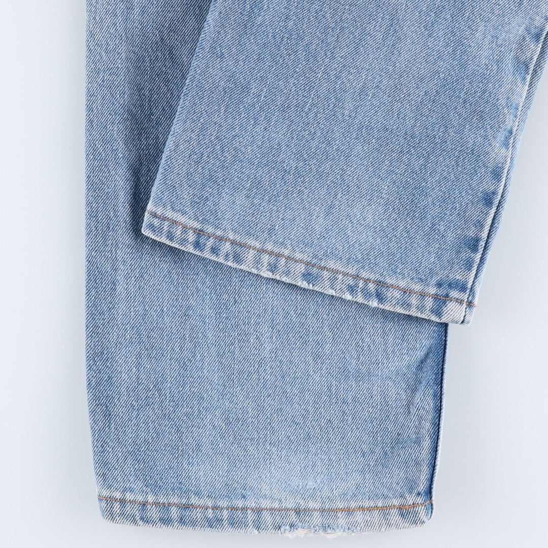 90'S Levi's 505-4891 Tapered Denim Pants, Made in USA, Men's, Size 36, Vintage cotton blue type Vintage Second Hand