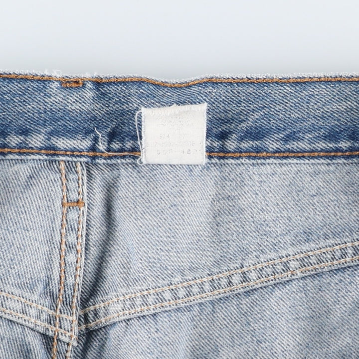 Levi's 505 Regular Fit Straight Leg Tapered Denim Pants, Men's Size W36 (approx.) cotton blue type Vintage Second Hand