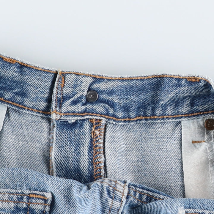 Levi's 505 Regular Fit Straight Leg Tapered Denim Pants, Men's Size W36 (approx.) cotton blue type Vintage Second Hand