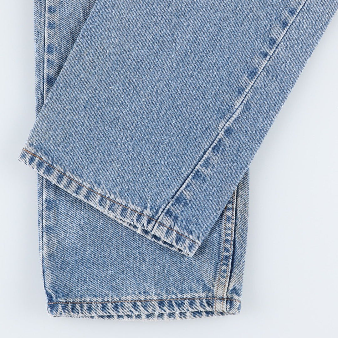 Levi's 505 Regular Fit Straight Leg Tapered Denim Pants, Men's Size W36 (approx.) cotton blue type Vintage Second Hand