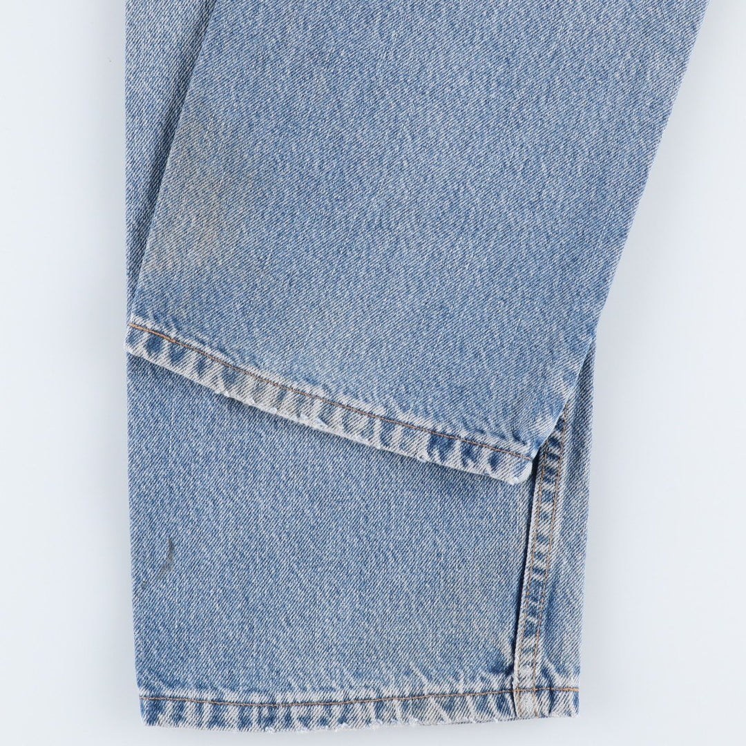 Levi's 505 Regular Fit Straight Leg Tapered Denim Pants, Men's Size W36 (approx.) cotton blue type Vintage Second Hand