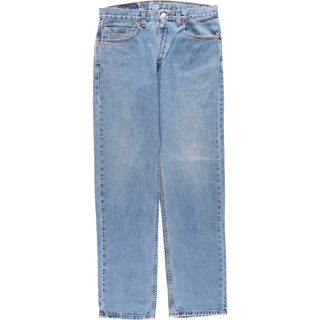 2000'S Levi's 00505-4891 Regular Fit Tapered Denim Pants, Made in USA, Men's Size W33 (approx.) cotton blue type Vintage Second Hand