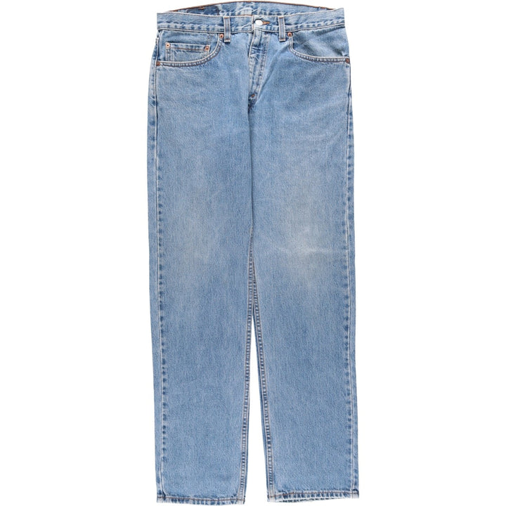 2000'S Levi's 00505-4891 Regular Fit Tapered Denim Pants, Made in USA, Men's Size W33 (approx.) cotton blue type Vintage Second Hand