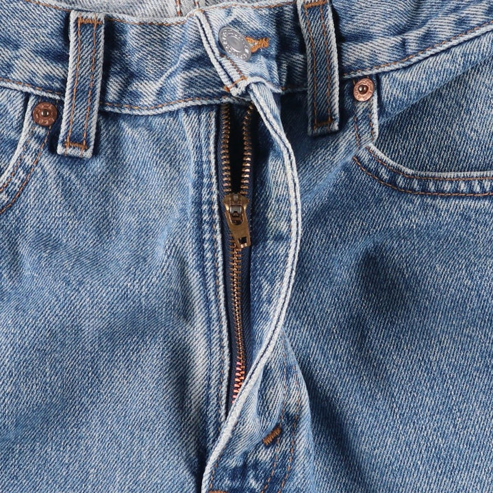 2000'S Levi's 00505-4891 Regular Fit Tapered Denim Pants, Made in USA, Men's Size W33 (approx.) cotton blue type Vintage Second Hand