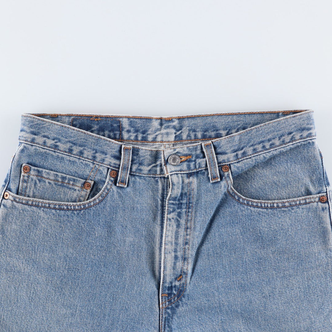 2000'S Levi's 00505-4891 Regular Fit Tapered Denim Pants, Made in USA, Men's Size W33 (approx.) cotton blue type Vintage Second Hand