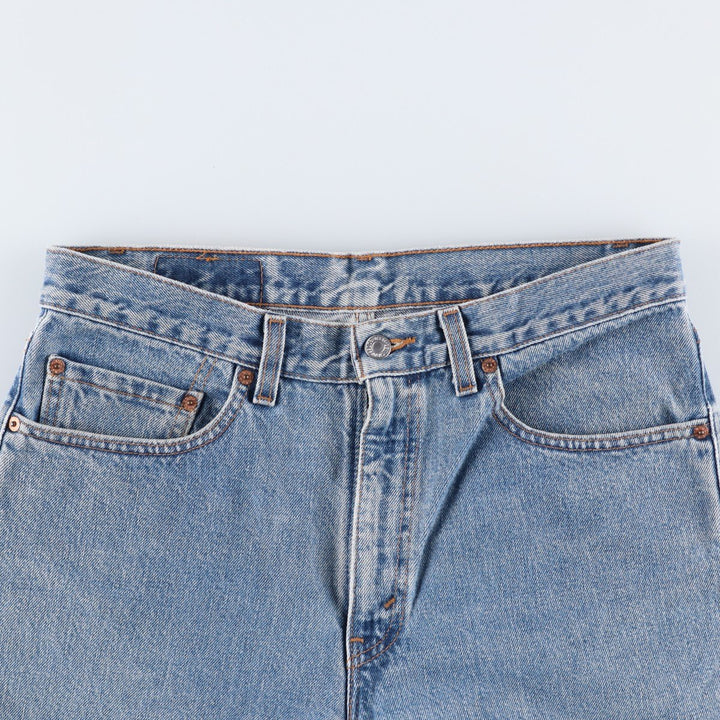 2000'S Levi's 00505-4891 Regular Fit Tapered Denim Pants, Made in USA, Men's Size W33 (approx.) cotton blue type Vintage Second Hand