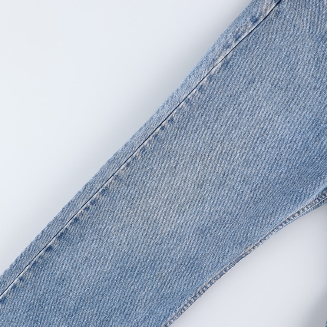 2000'S Levi's 00505-4891 Regular Fit Tapered Denim Pants, Made in USA, Men's Size W33 (approx.) cotton blue type Vintage Second Hand