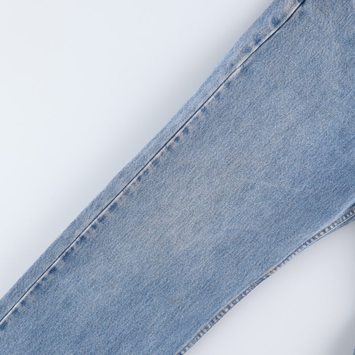 2000'S Levi's 00505-4891 Regular Fit Tapered Denim Pants, Made in USA, Men's Size W33 (approx.) cotton blue type Vintage Second Hand