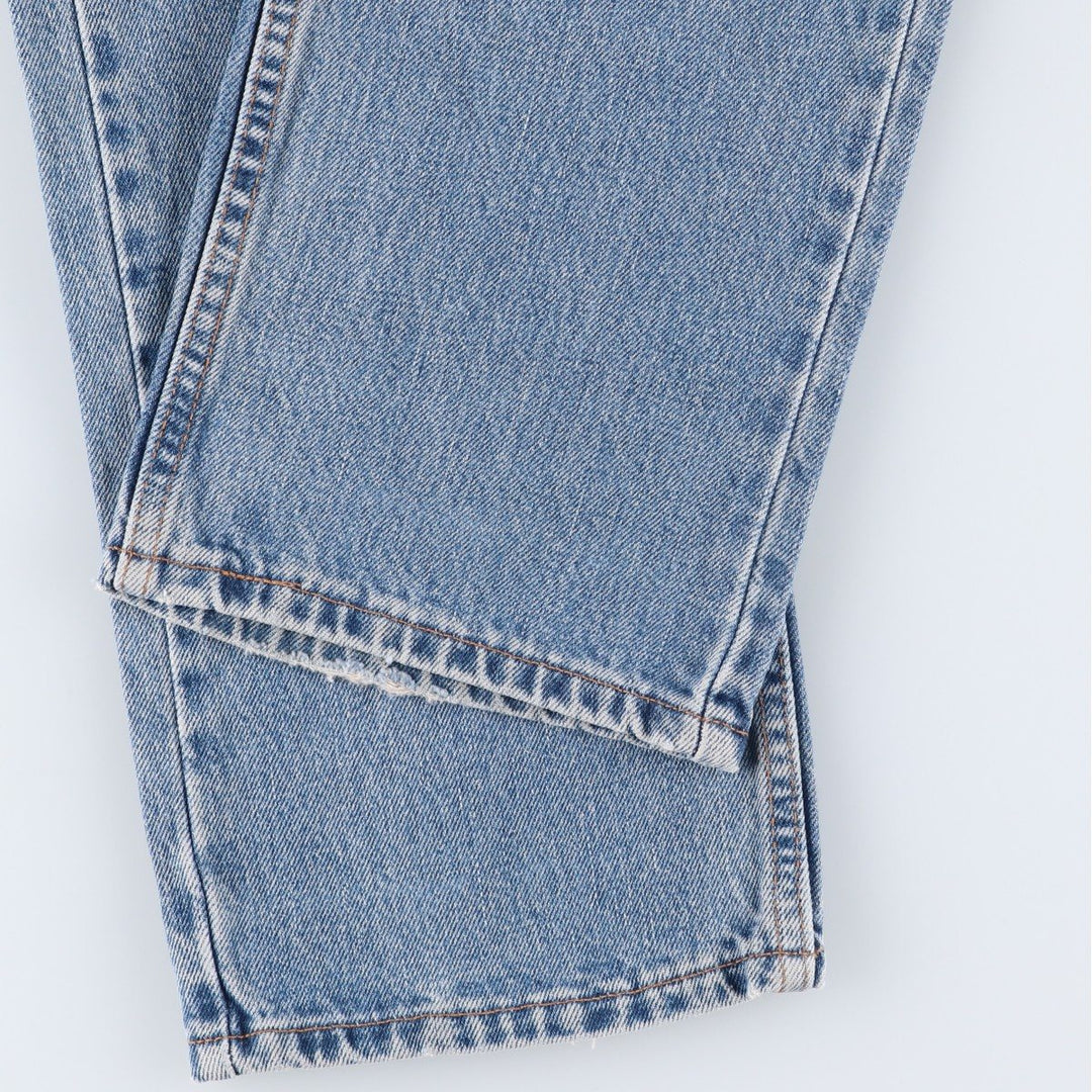 2000'S Levi's 00505-4891 Regular Fit Tapered Denim Pants, Made in USA, Men's Size W33 (approx.) cotton blue type Vintage Second Hand