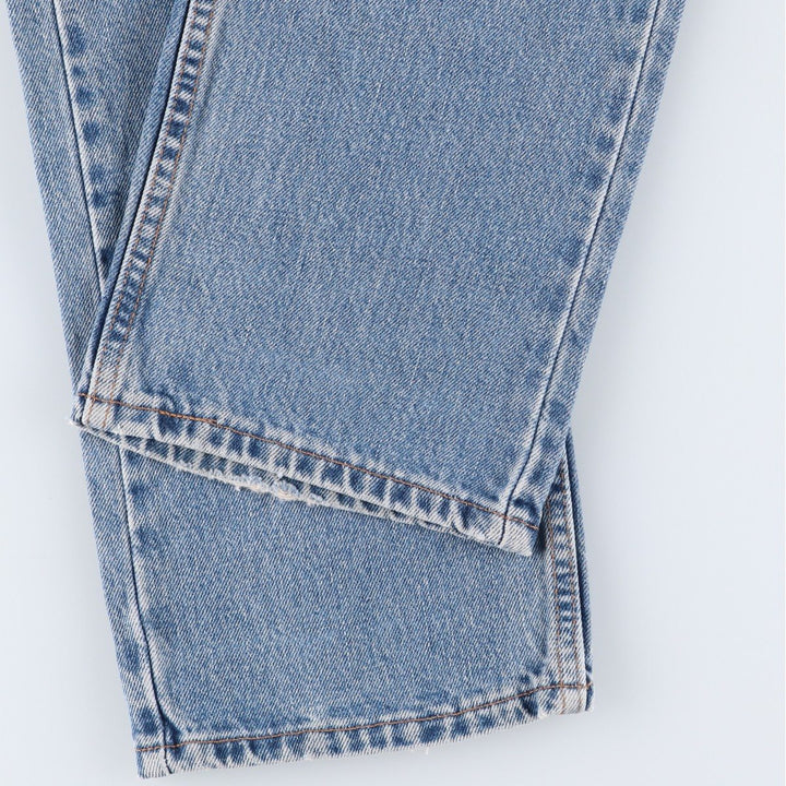 2000'S Levi's 00505-4891 Regular Fit Tapered Denim Pants, Made in USA, Men's Size W33 (approx.) cotton blue type Vintage Second Hand