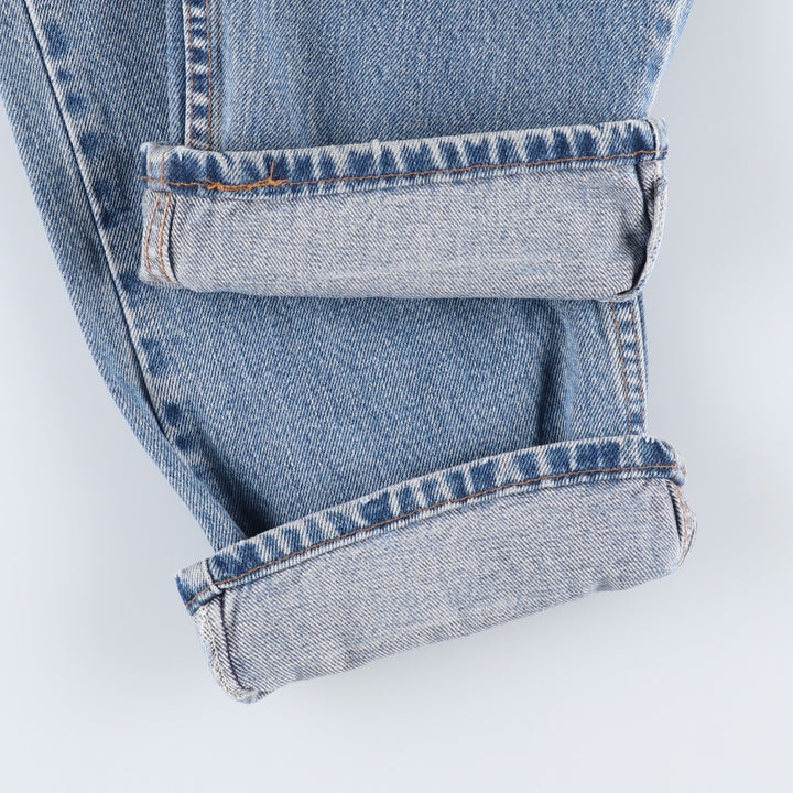 2000'S Levi's 00505-4891 Regular Fit Tapered Denim Pants, Made in USA, Men's Size W33 (approx.) cotton blue type Vintage Second Hand