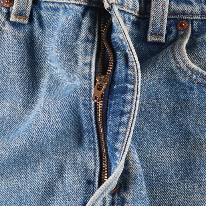 1990'S Levi's 505-4891 Regular Fit Straight Leg Tapered Denim Pants, Made in USA, Men's Size W33 (approx.), Vintage cotton blue type Vintage Second Hand
