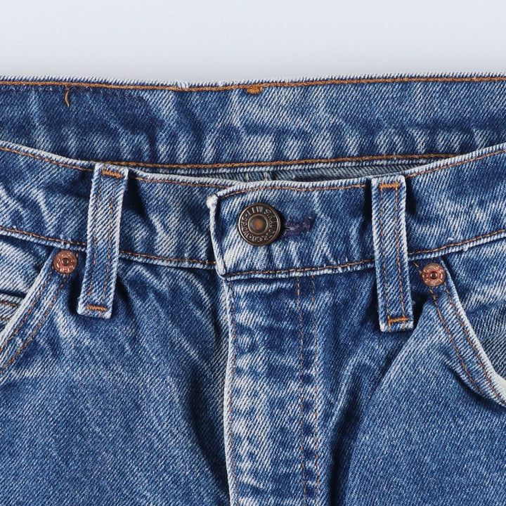 90'S Levi's 20505-0217 Orange Tab Tapered Denim Pants Made in USA Men's W32 Vintage cotton black type Vintage Second Hand