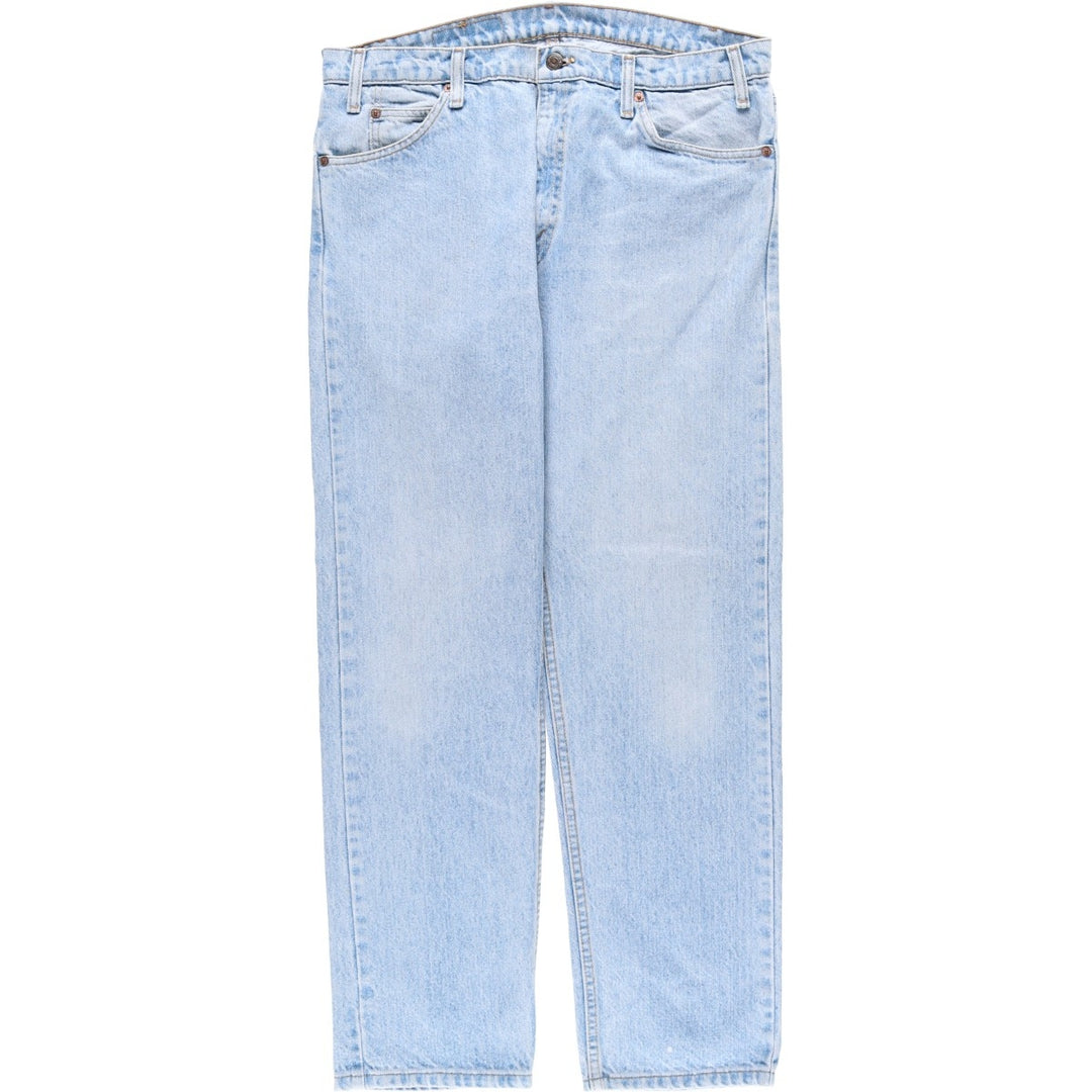 1990'S Levi's 40505-0214 Orange Tab Tapered Denim Pants, Made in USA, Men's W35 (approx.), Vintage cotton blue type Vintage Second Hand