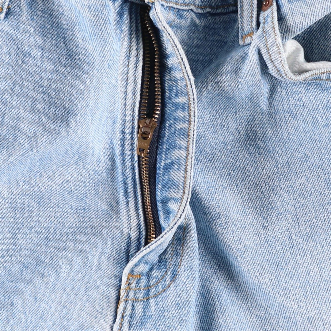1990'S Levi's 40505-0214 Orange Tab Tapered Denim Pants, Made in USA, Men's W35 (approx.), Vintage cotton blue type Vintage Second Hand
