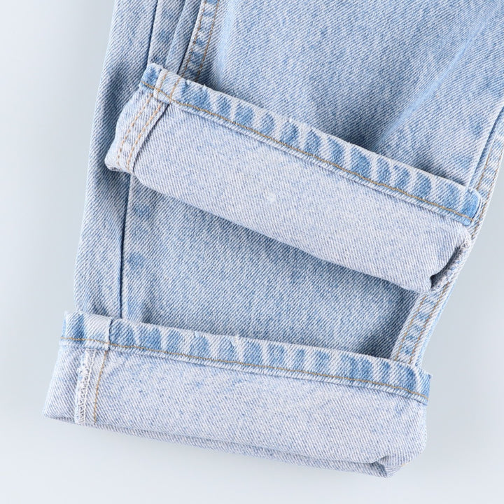 1990'S Levi's 40505-0214 Orange Tab Tapered Denim Pants, Made in USA, Men's W35 (approx.), Vintage cotton blue type Vintage Second Hand