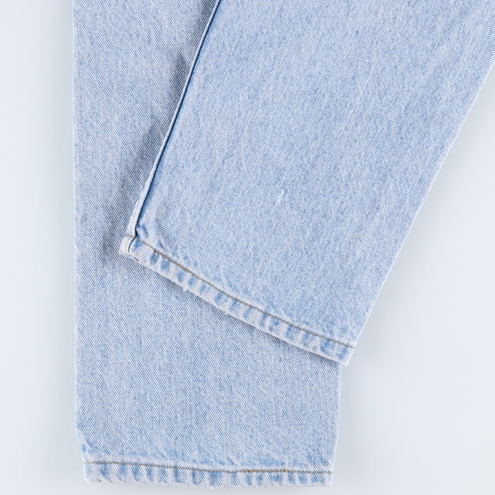 1990'S Levi's 40505-0214 Orange Tab Tapered Denim Pants, Made in USA, Men's W35 (approx.), Vintage cotton blue type Vintage Second Hand