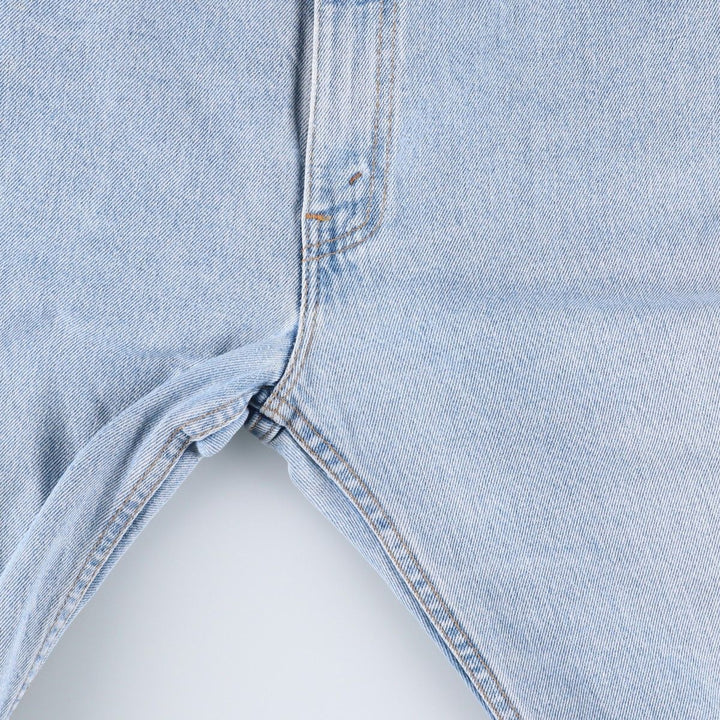Levi's 00505-4834 Regular Fit Straight Leg Tapered Denim Pants, Made in USA, Men's Size W36 (approx.), Vintage. cotton blue type Vintage Second Hand