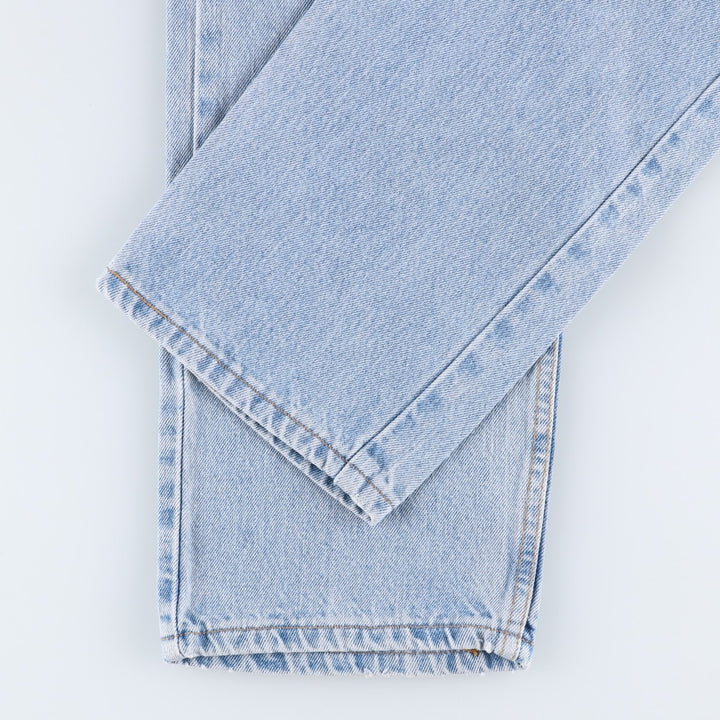 Levi's 00505-4834 Regular Fit Straight Leg Tapered Denim Pants, Made in USA, Men's Size W36 (approx.), Vintage. cotton blue type Vintage Second Hand