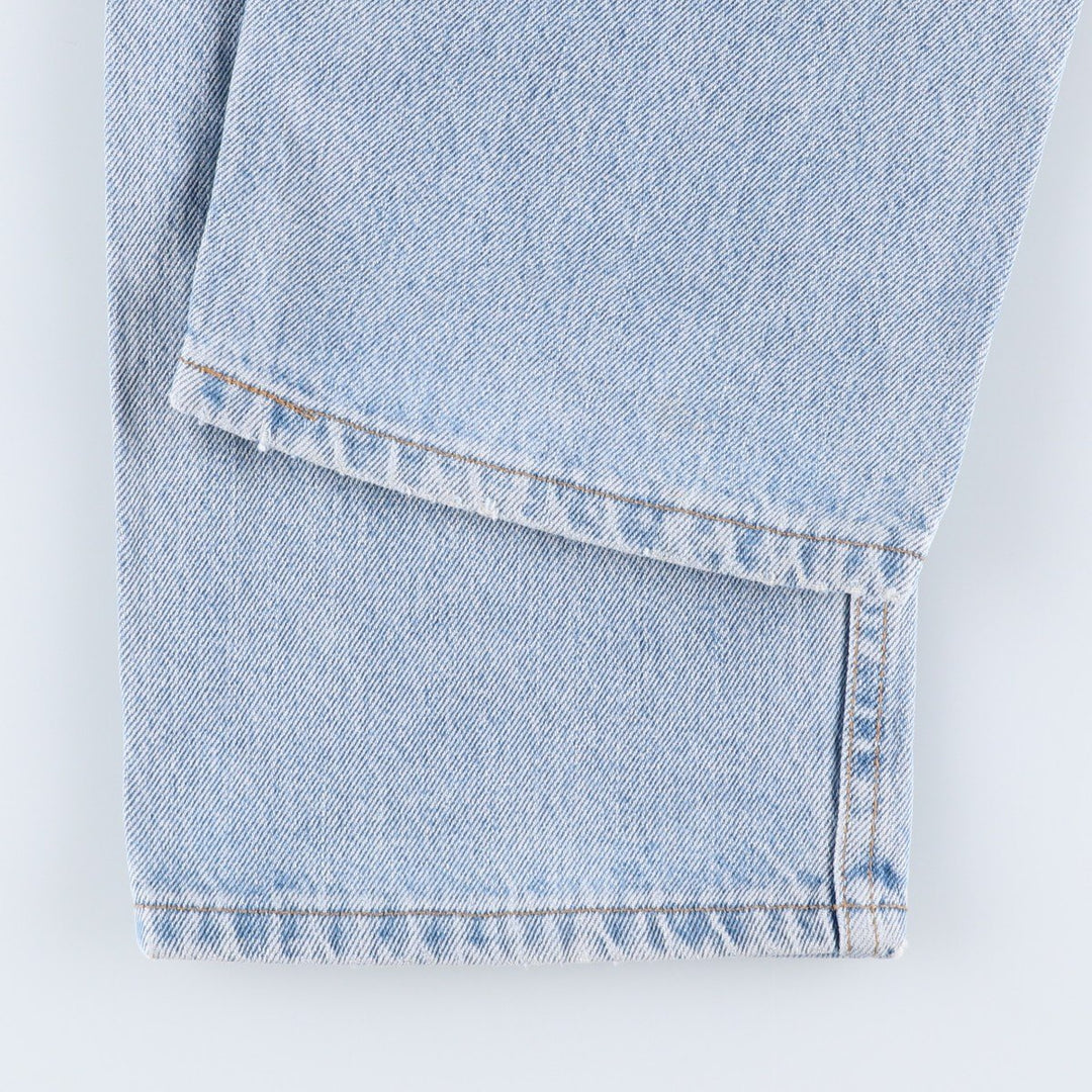 Levi's 00505-4834 Regular Fit Straight Leg Tapered Denim Pants, Made in USA, Men's Size W36 (approx.), Vintage. cotton blue type Vintage Second Hand