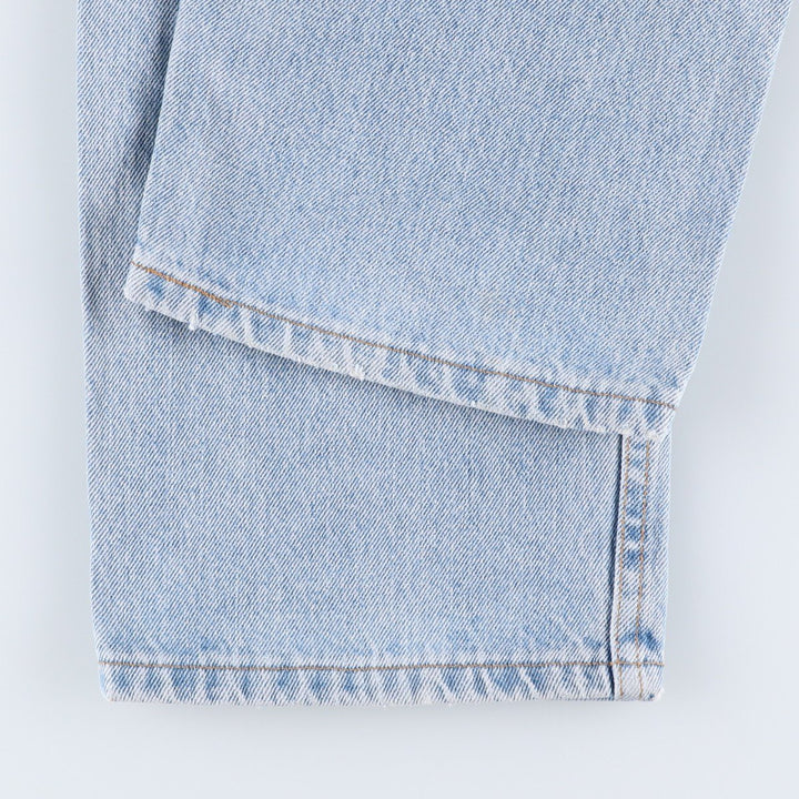 Levi's 00505-4834 Regular Fit Straight Leg Tapered Denim Pants, Made in USA, Men's Size W36 (approx.), Vintage. cotton blue type Vintage Second Hand